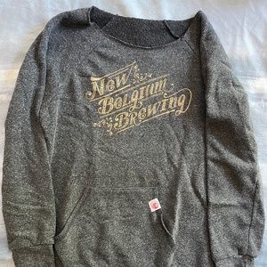 New Belgium Brewing women's charcoal sweatshirt size women's L